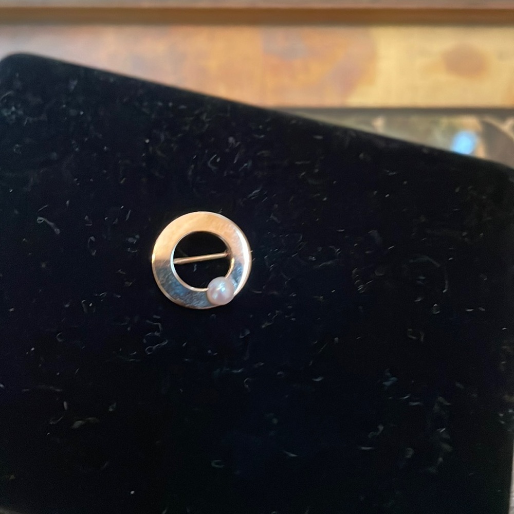 14K Gold Baby Pin